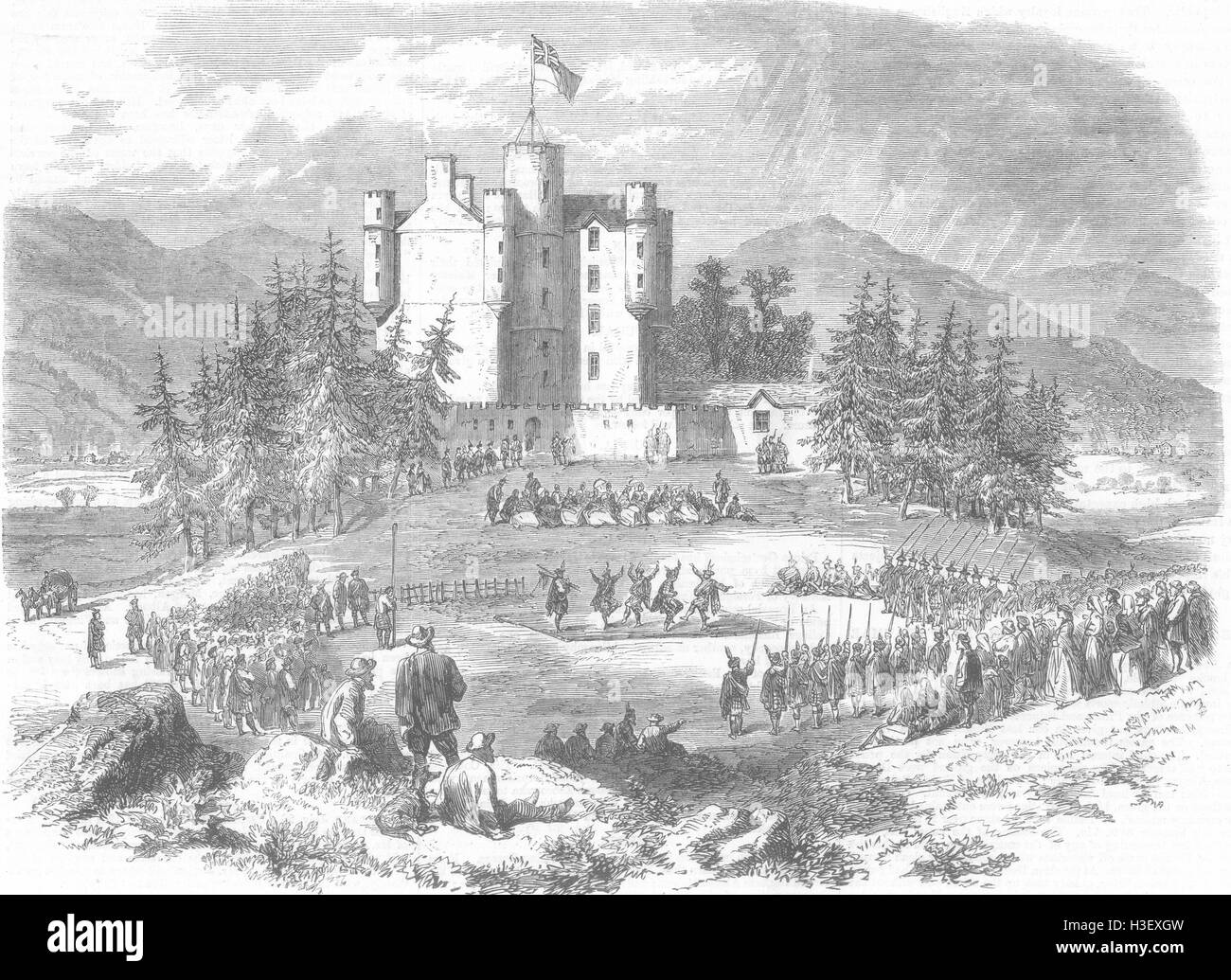 Scotland clans Black and White Stock Photos & Images Alamy
