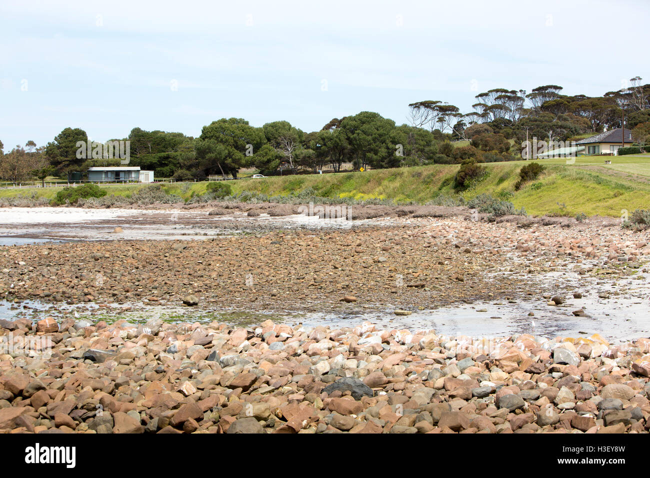 Emu Bay, situated on the north east coast of Kangaroo Island,South