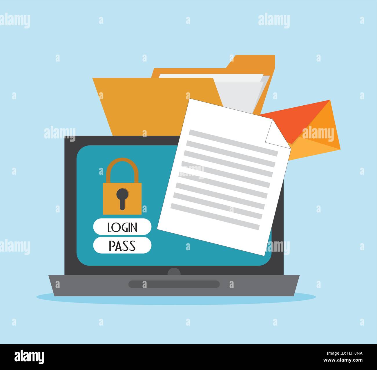 Security data and cyber system design Stock Vector Image & Art - Alamy