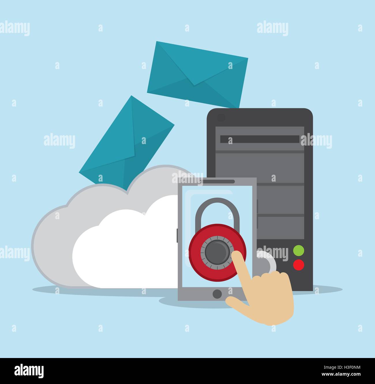 Security data and cyber system design Stock Vector Image & Art - Alamy