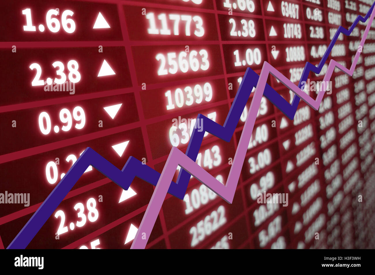 Stock market background Stock Photo - Alamy