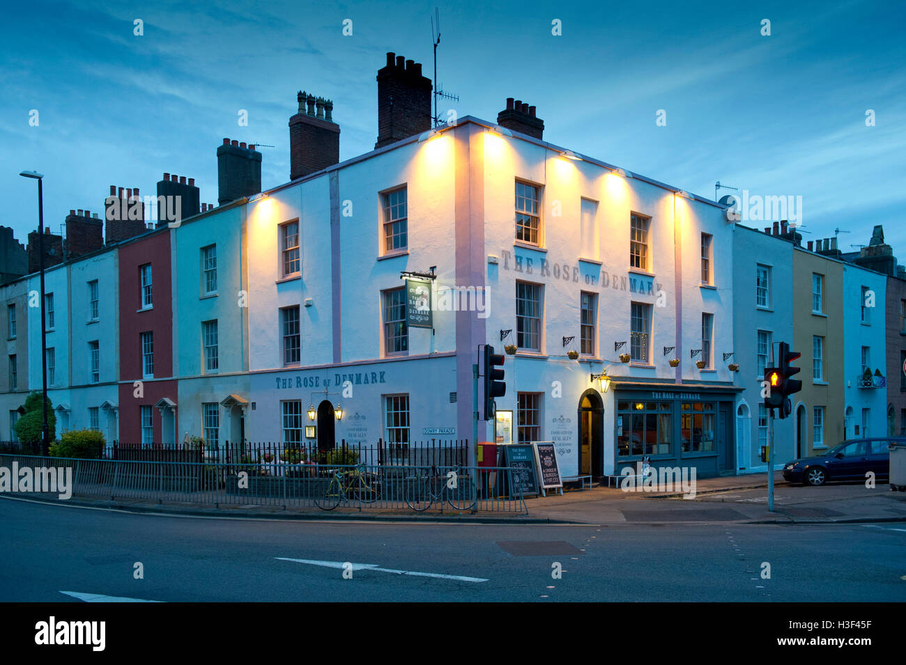 'Rose of Denmark' public house in Hotwells,Bristol,UK Stock Photo Alamy