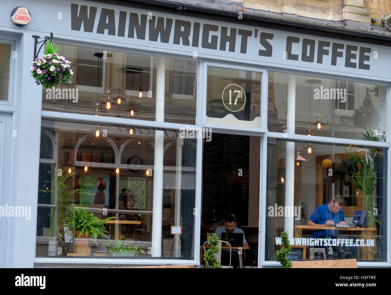 Wainwrights Coffee Clifton Bristol england UK Stock Photo