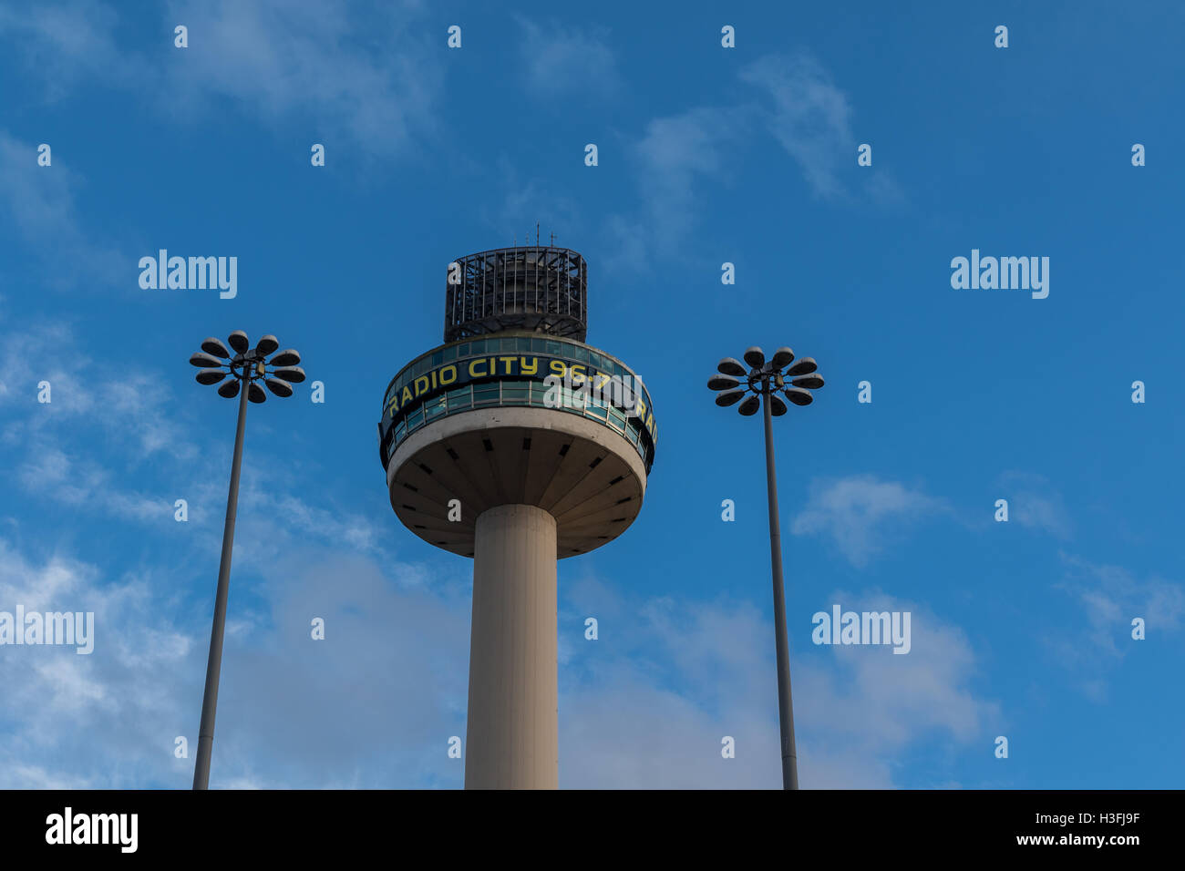Radio City tower in Liverpool, Merseyside, UK Stock Photo