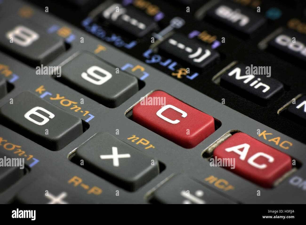 how to reset scientific calculator