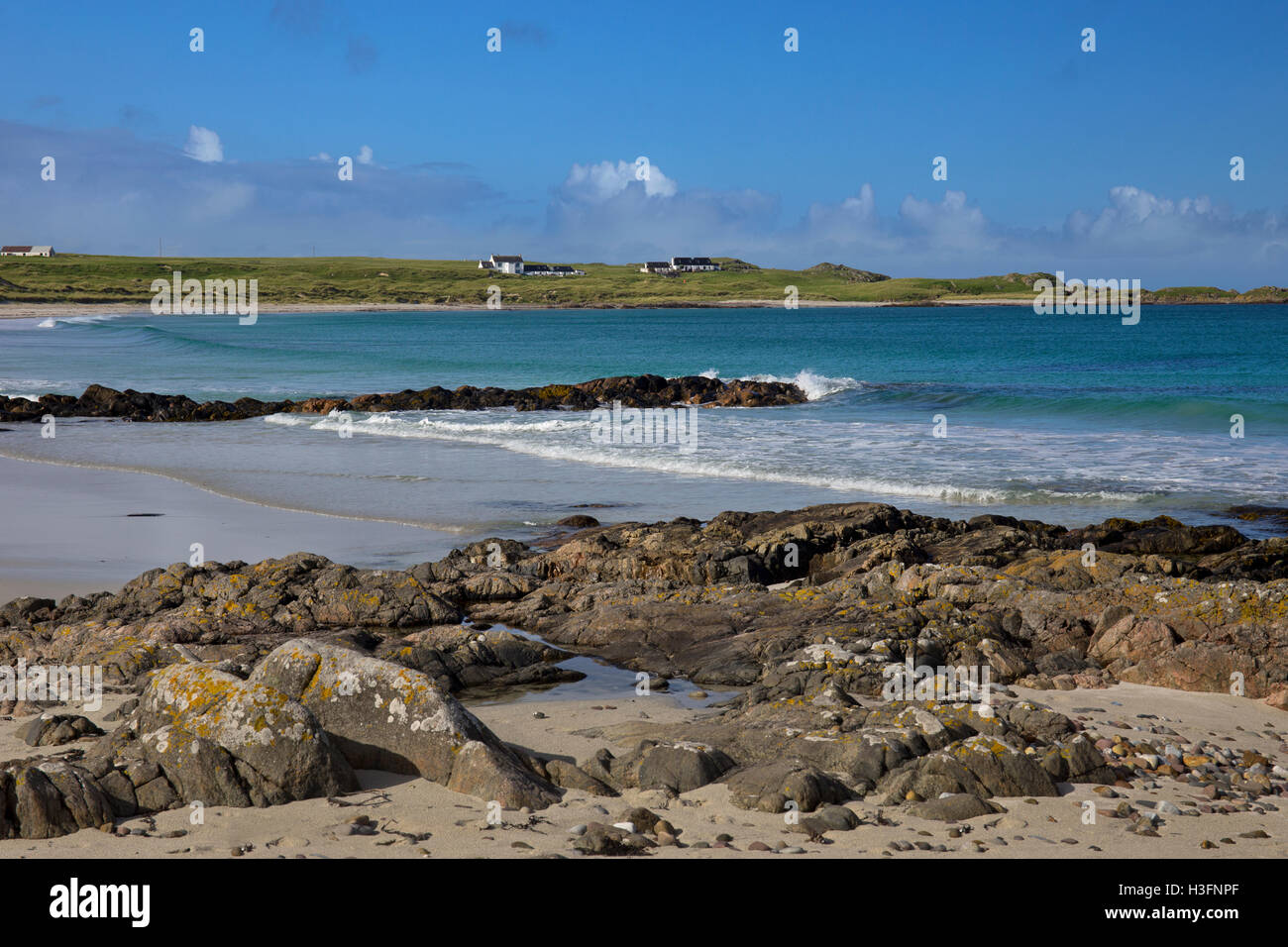 Green Bay,Tiree,Inner Hebrides,Argyll and Bute,Scotland Stock Photo