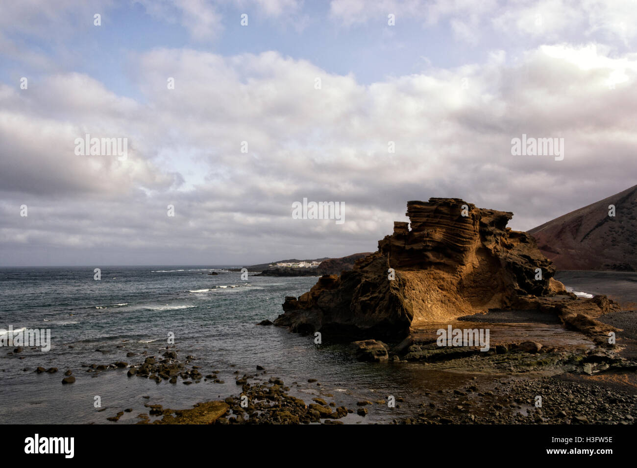El Golfo - Lanzarote Playa Blanca Spain Stock Photo