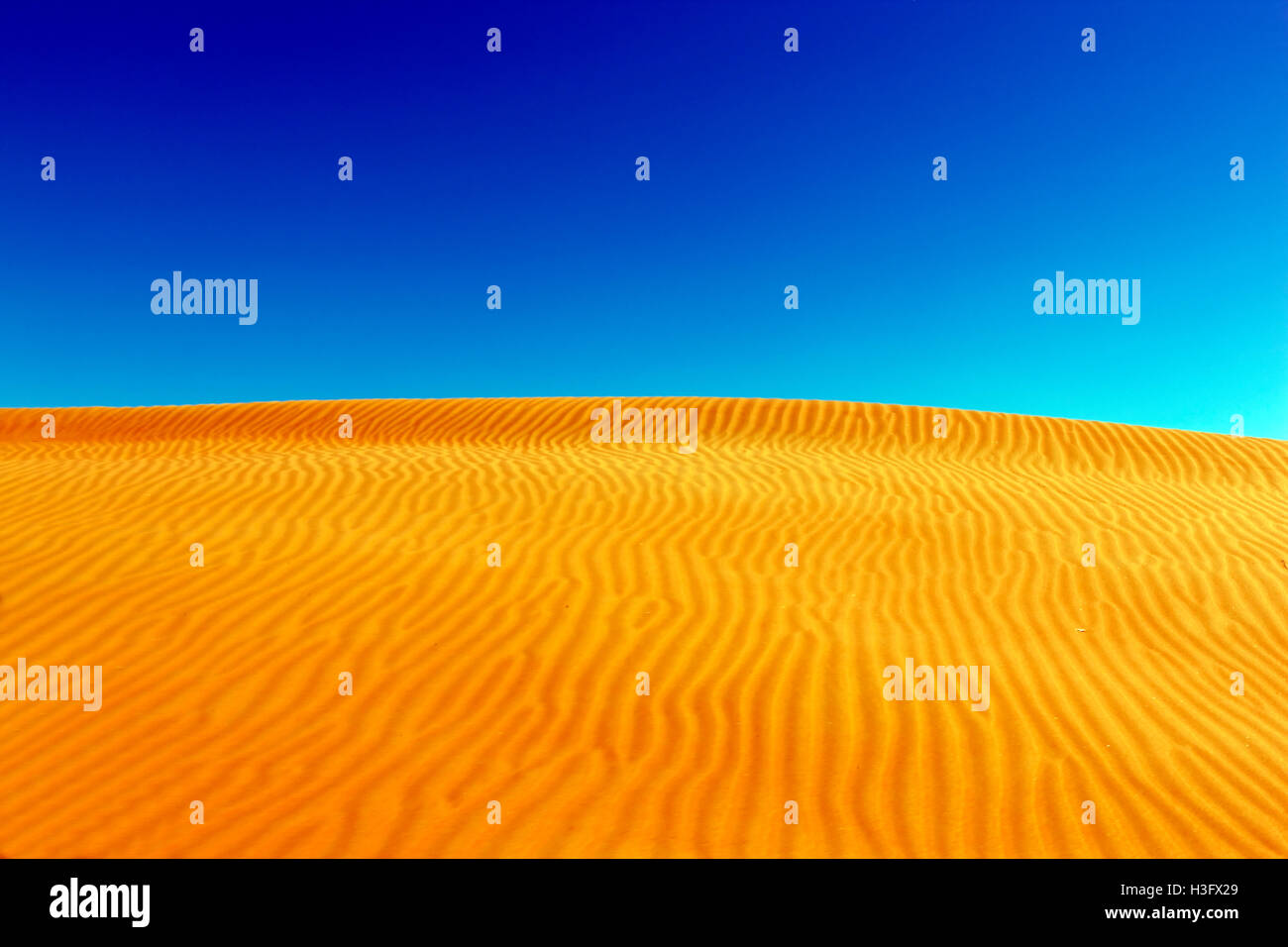 Sand dune abstract Stock Photo