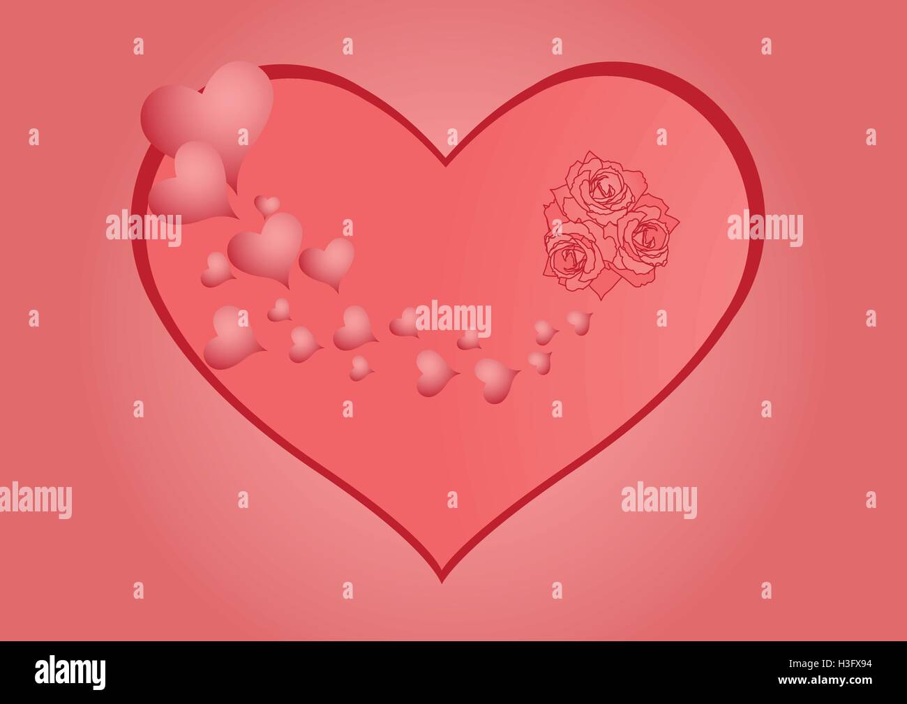 Background by the Valentines day Stock Vector Image & Art - Alamy