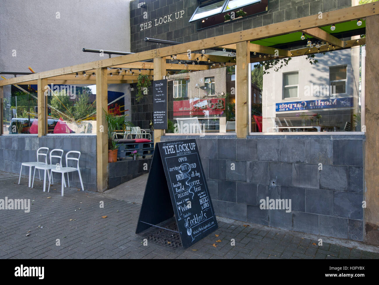 The Lockup cafe/bar/restaurant, Bristol, UK Stock Photo Alamy
