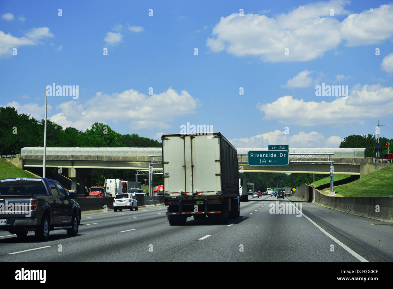 Georgia interstate signs hi-res stock photography and images - Alamy