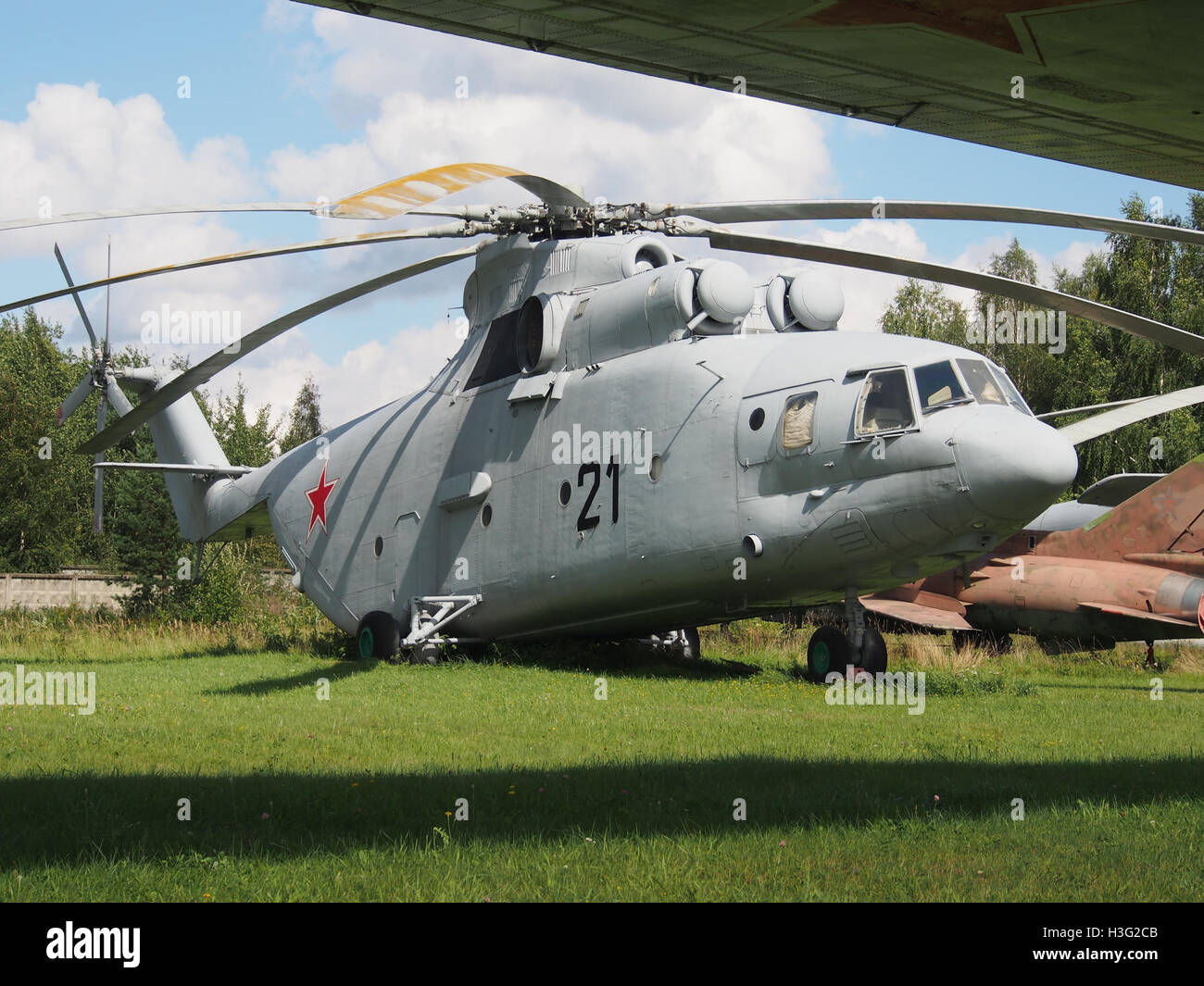 Mil Mi-26 at Central Air Force Museum Monino pic5 Stock Photo