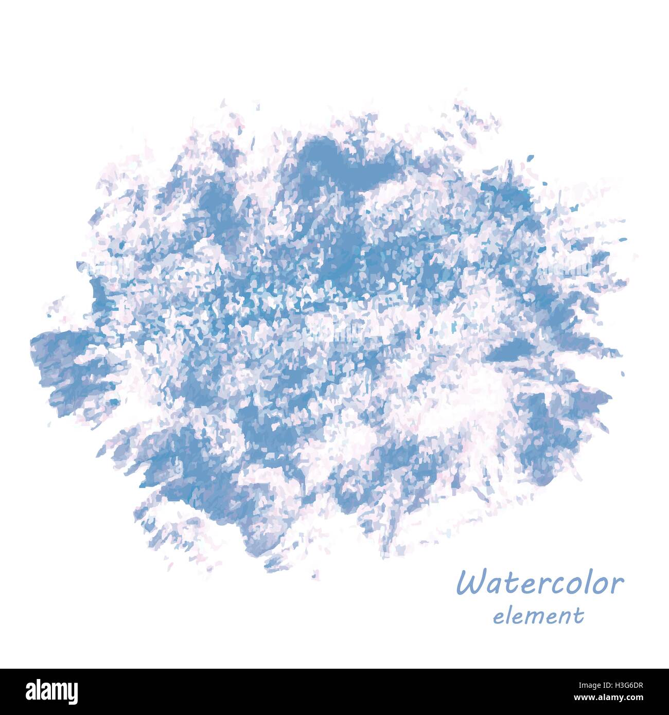 Abstract watercolor art hand paint isolated on white background Stock ...