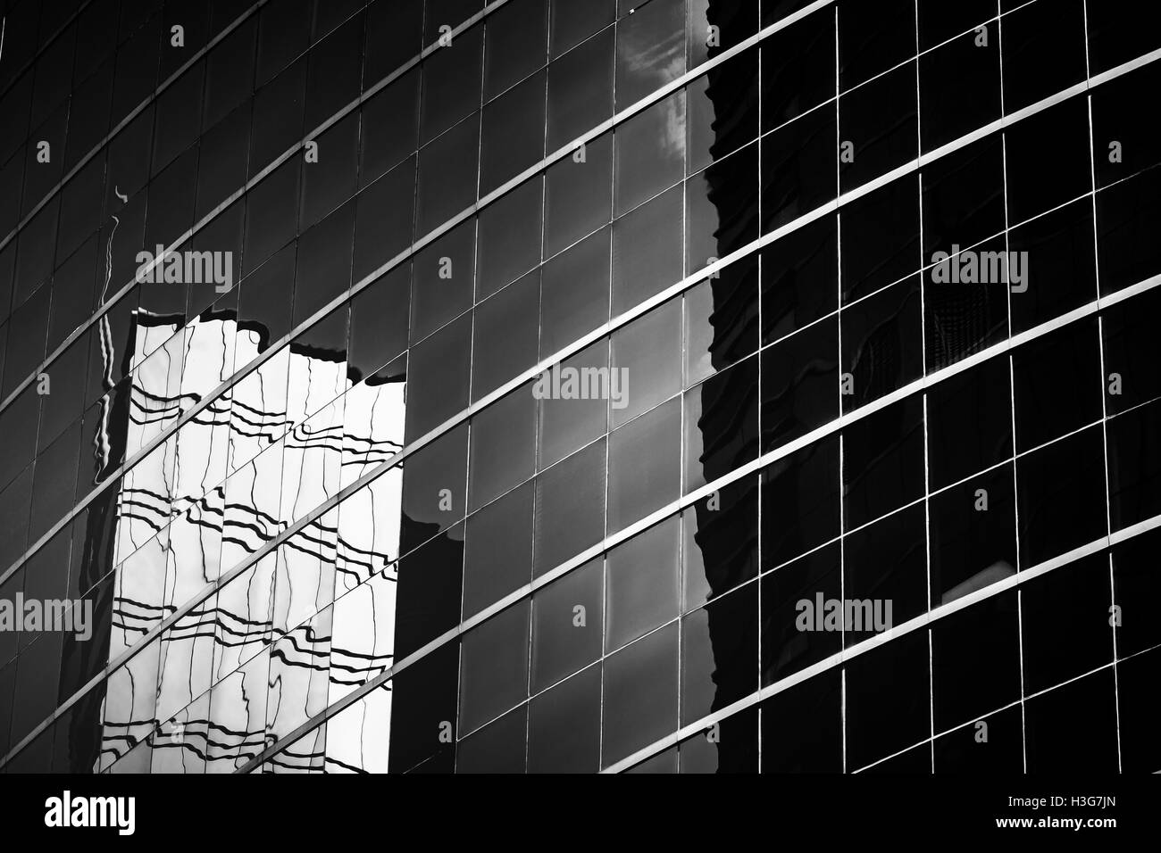 Modern architecture close up black and white 2016 Stock Photo - Alamy