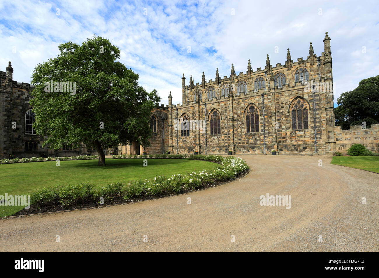Summer, Auckland Castle, Bishop Auckland town, County Durham, England ...