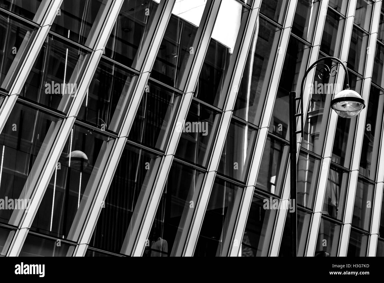 Modern architecture close up black and white 2016 Stock Photo - Alamy