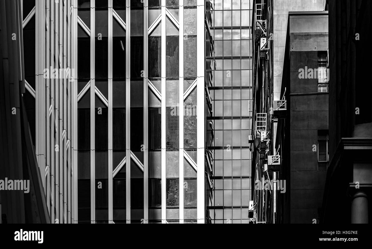 Modern architecture close up black and white 2016 Stock Photo - Alamy
