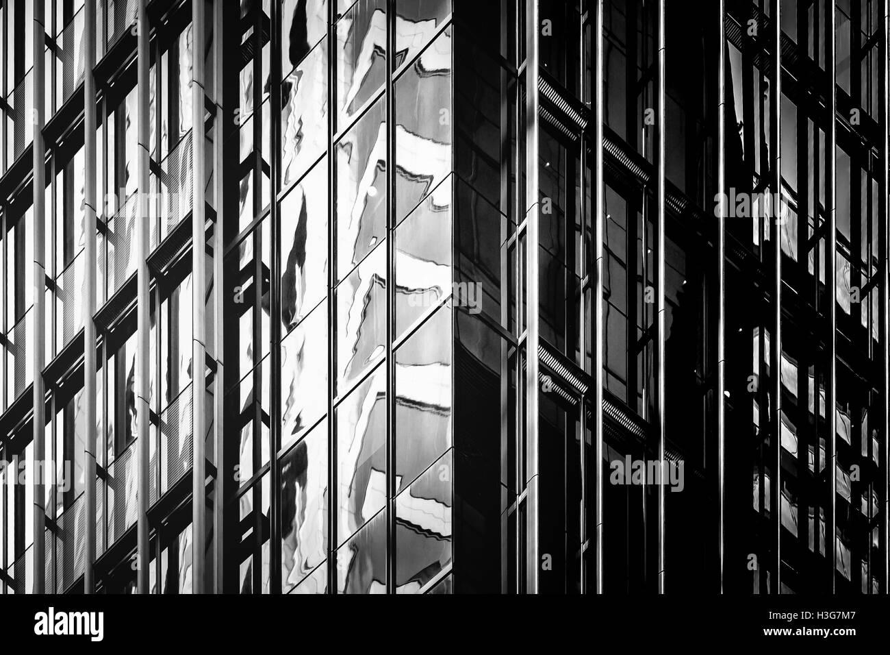 Modern architecture close up black and white 2016 Stock Photo - Alamy