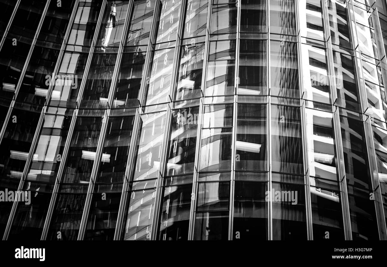 Modern architecture close up black and white 2016 Stock Photo - Alamy
