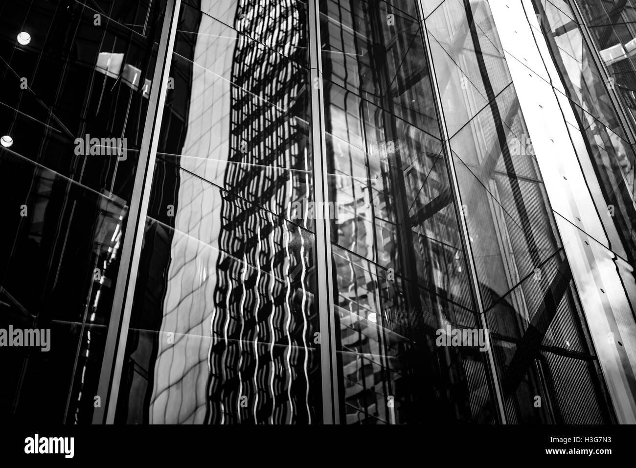 Modern architecture close up black and white 2016 Stock Photo - Alamy