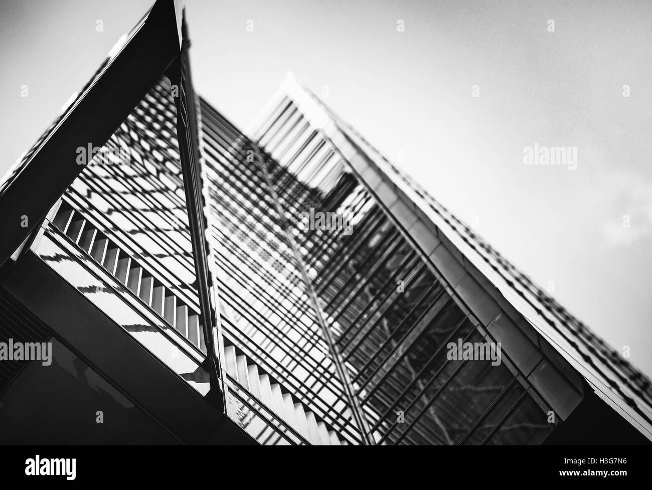 Modern architecture close up black and white 2016 Stock Photo - Alamy