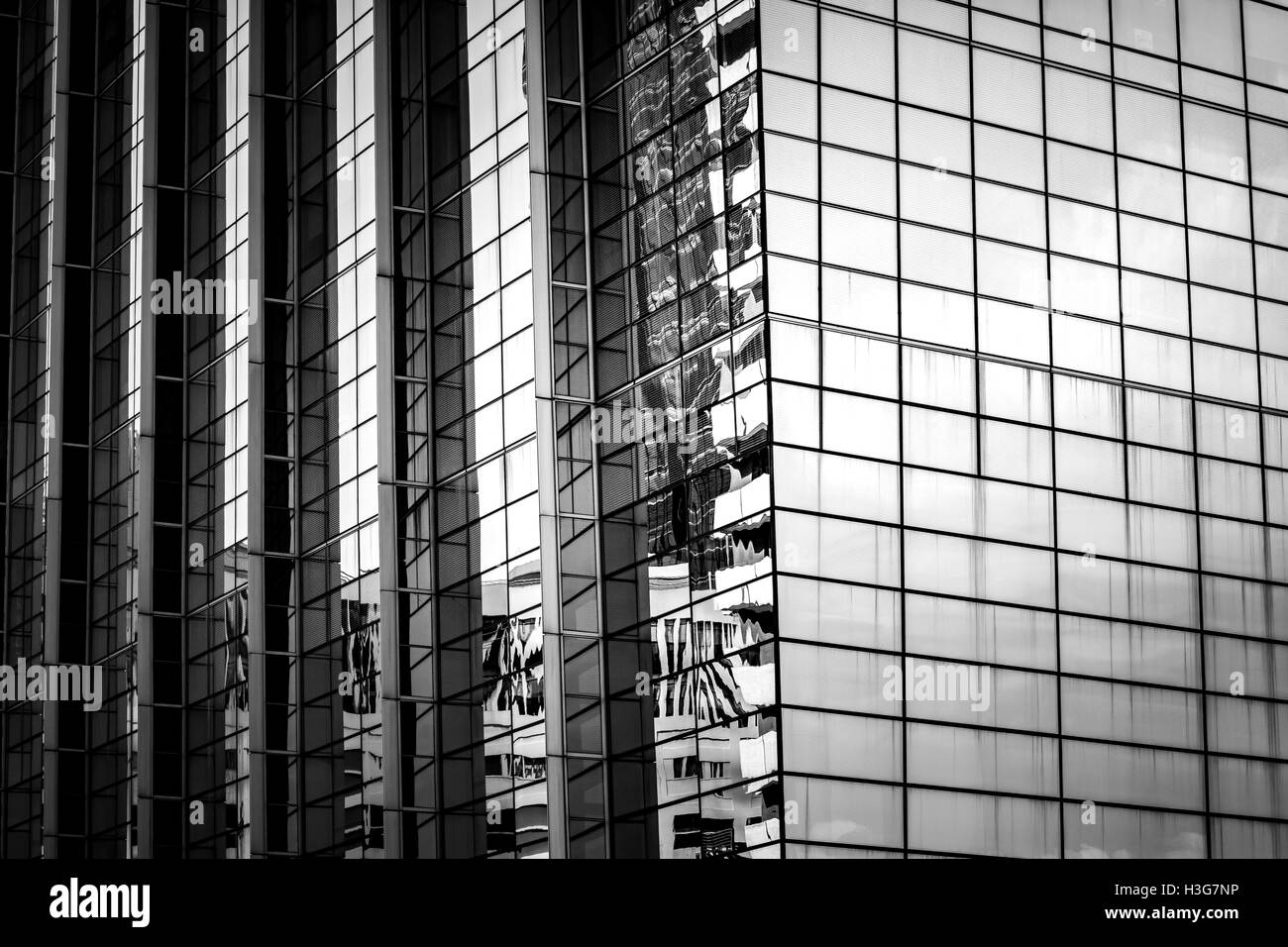 Modern architecture close up black and white 2016 Stock Photo - Alamy