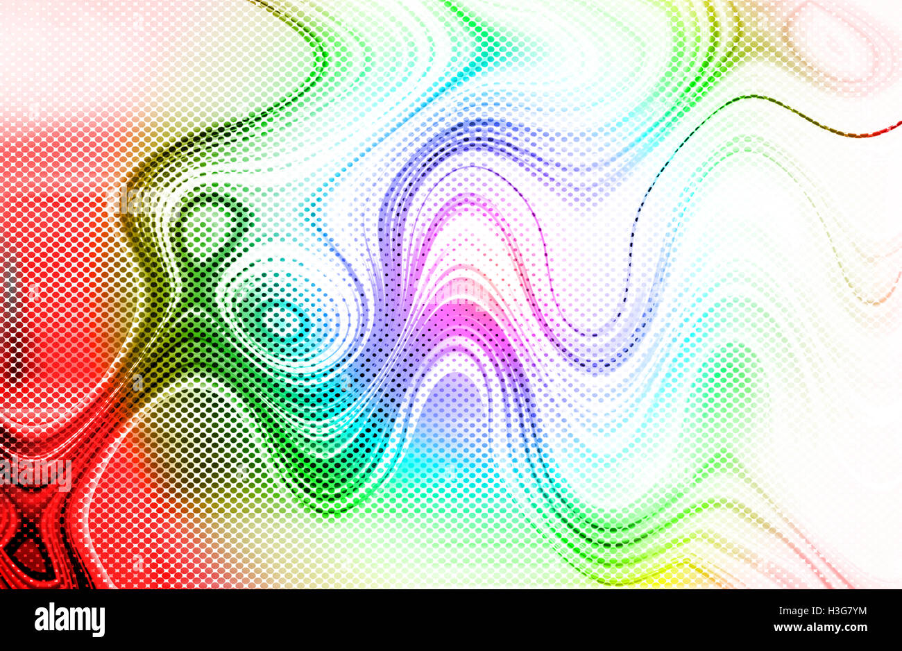 abstract multicolor background and digital wave with motion blur Stock ...