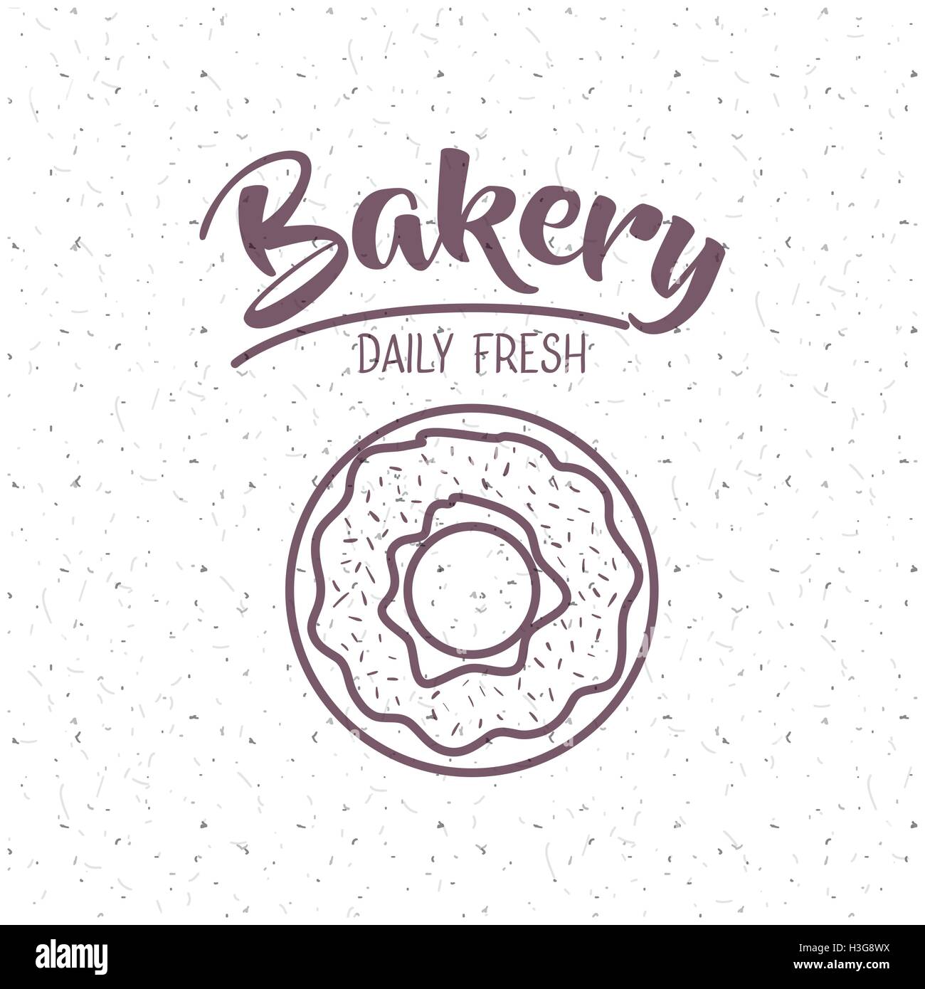 Donut of bakery food design Stock Vector Image & Art - Alamy