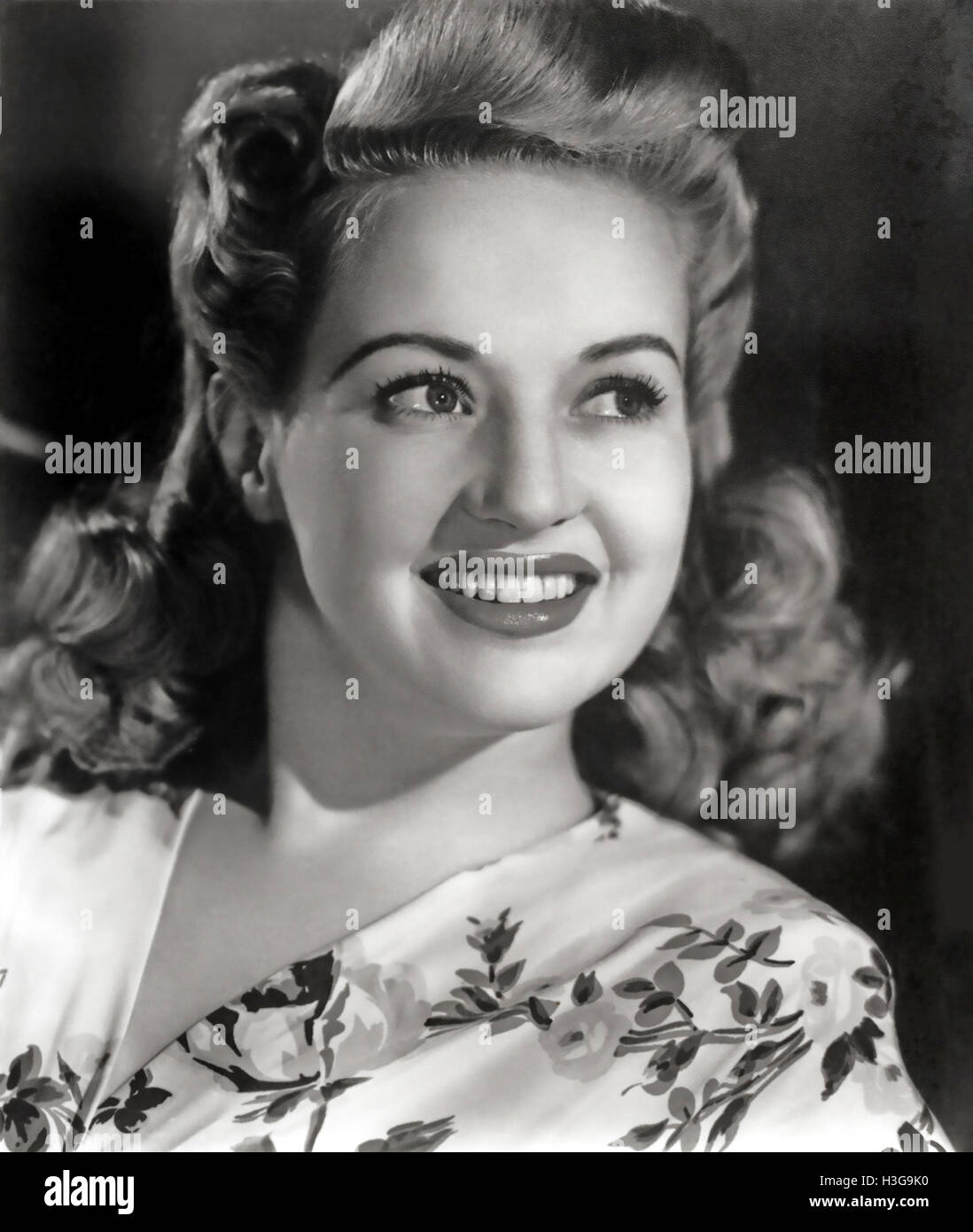 BETTY GRABLE (1916-1973) US film actress about 1938 Stock Photo