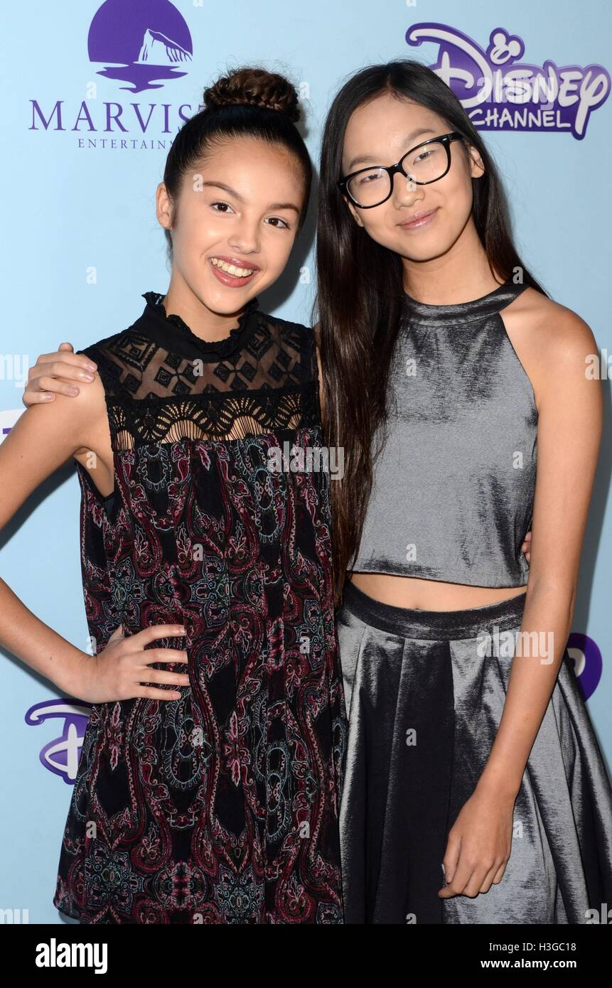 Los Angeles, CA, USA. 5th Oct, 2016. Madison Hu, Olivia ...