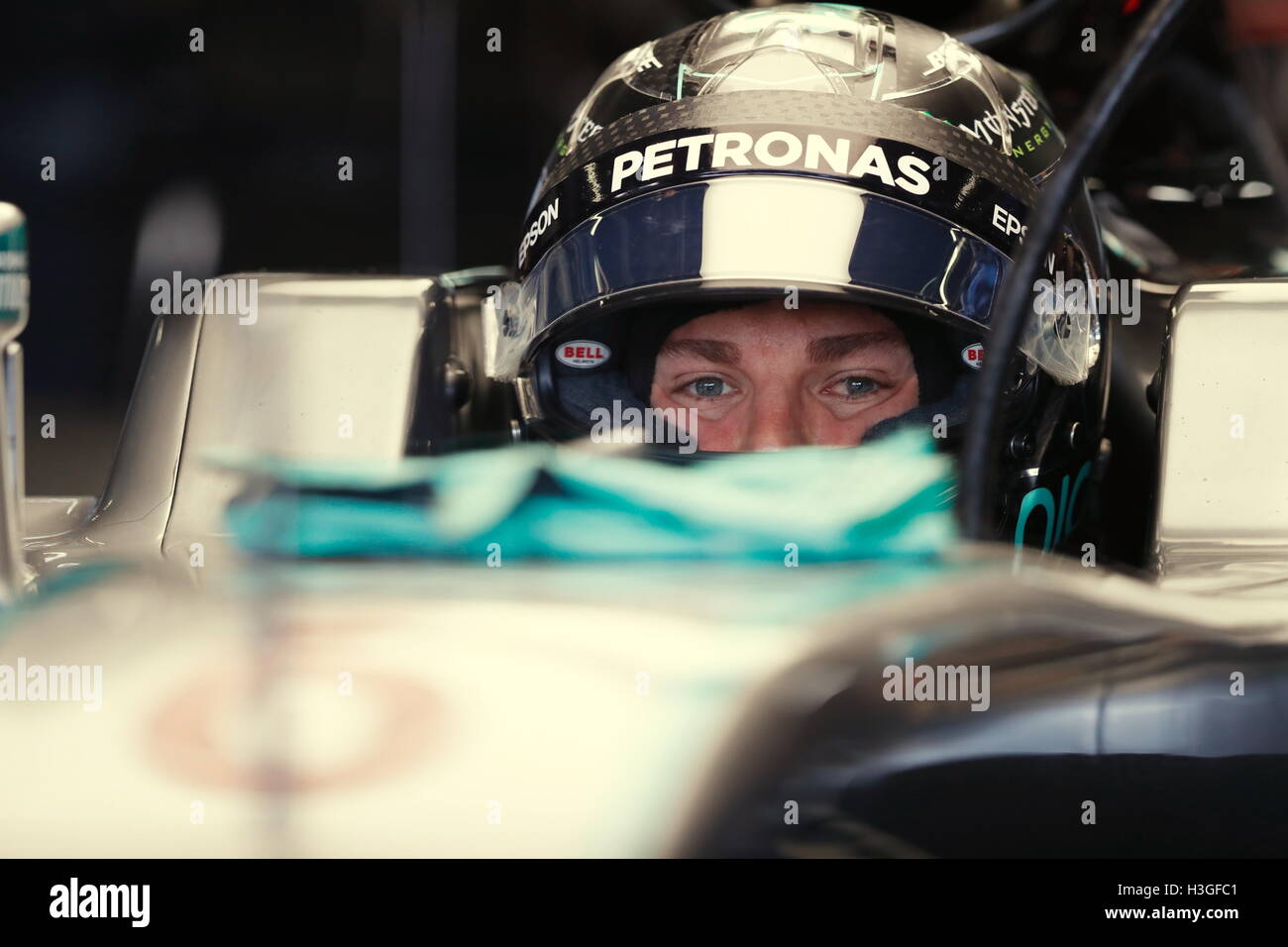 Suzuka Japan 8th Oct 16 Nico Rosberg Ger F1 Japanese Stock Photo Alamy