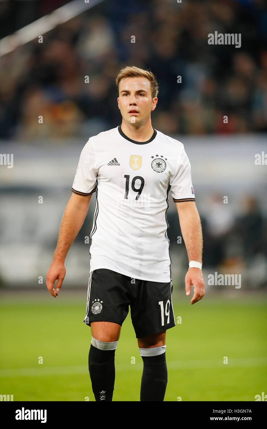 Mario GOETZE, DFB 19, Portrait, half-size, World Cup Qualification Germany, Czech Republic. , . Credit:  Peter Schatz/Alamy Live News Stock Photo