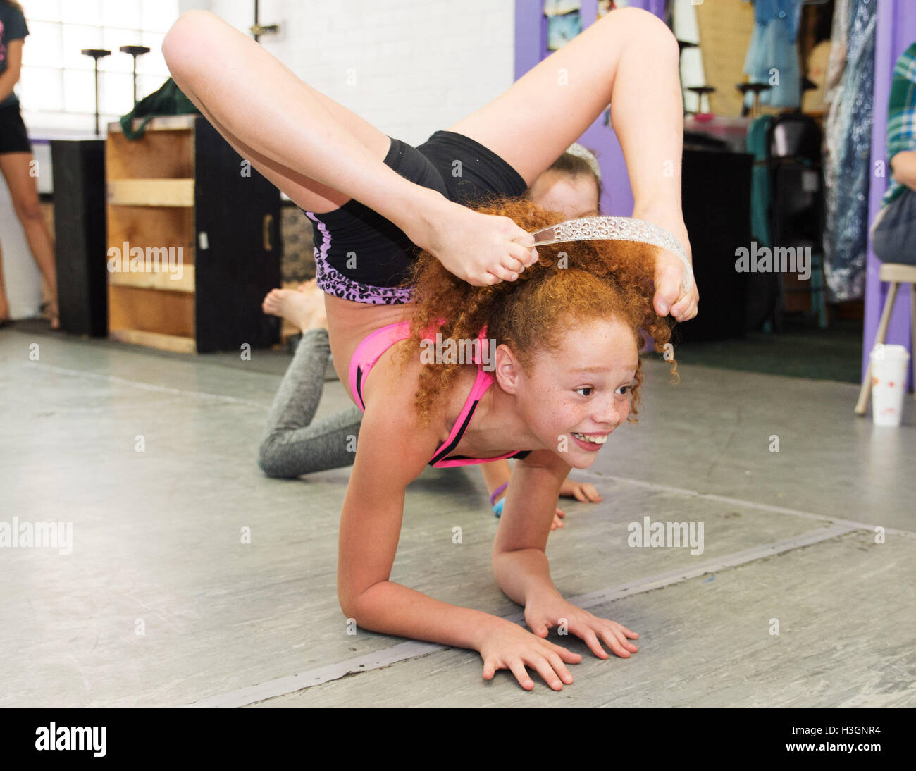 Dance extensions performing arts center hires stock photography and