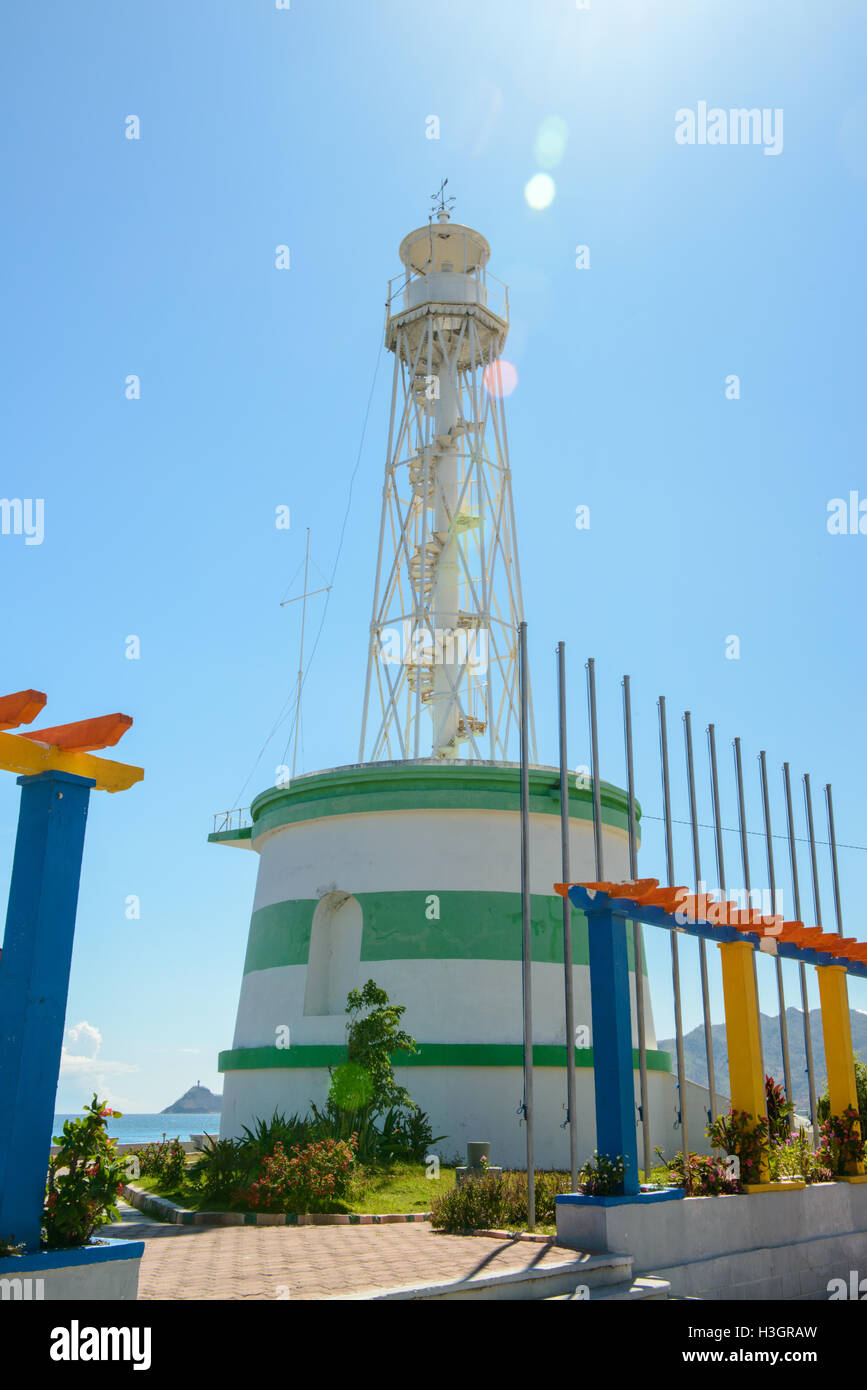 Lighthouse in Dili, Timor Leste Stock Photo
