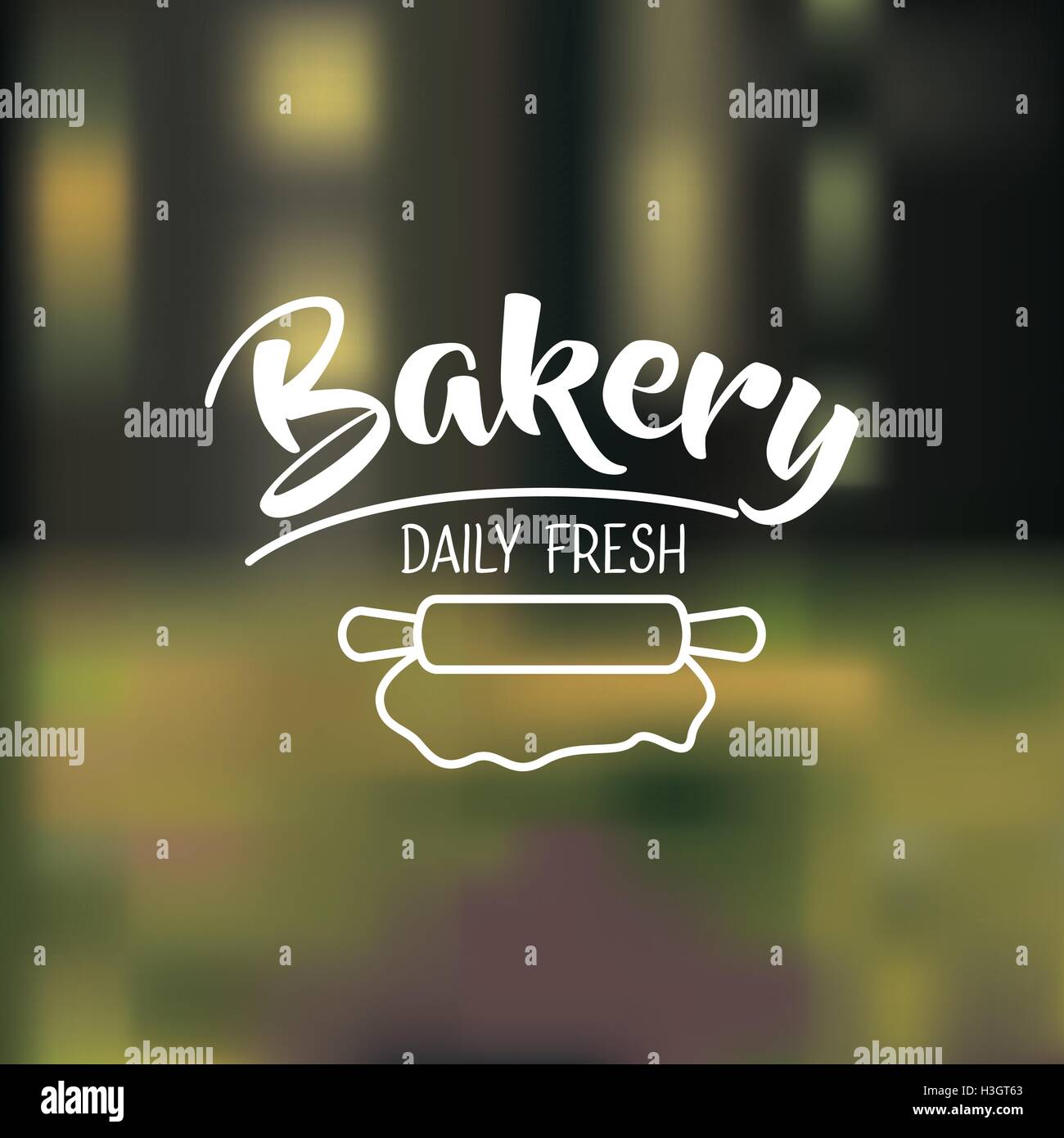 Rolling pin of bakery instrument design Stock Vector Image & Art - Alamy
