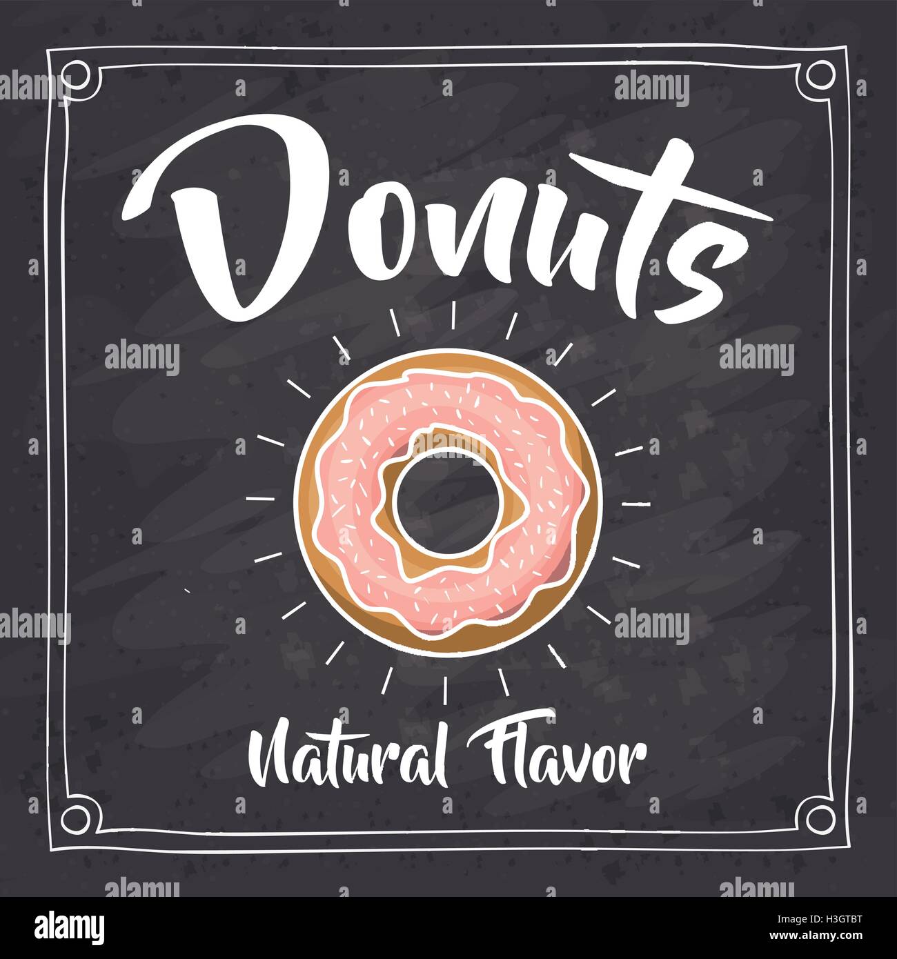 Donut of bakery food design Stock Vector Image & Art - Alamy