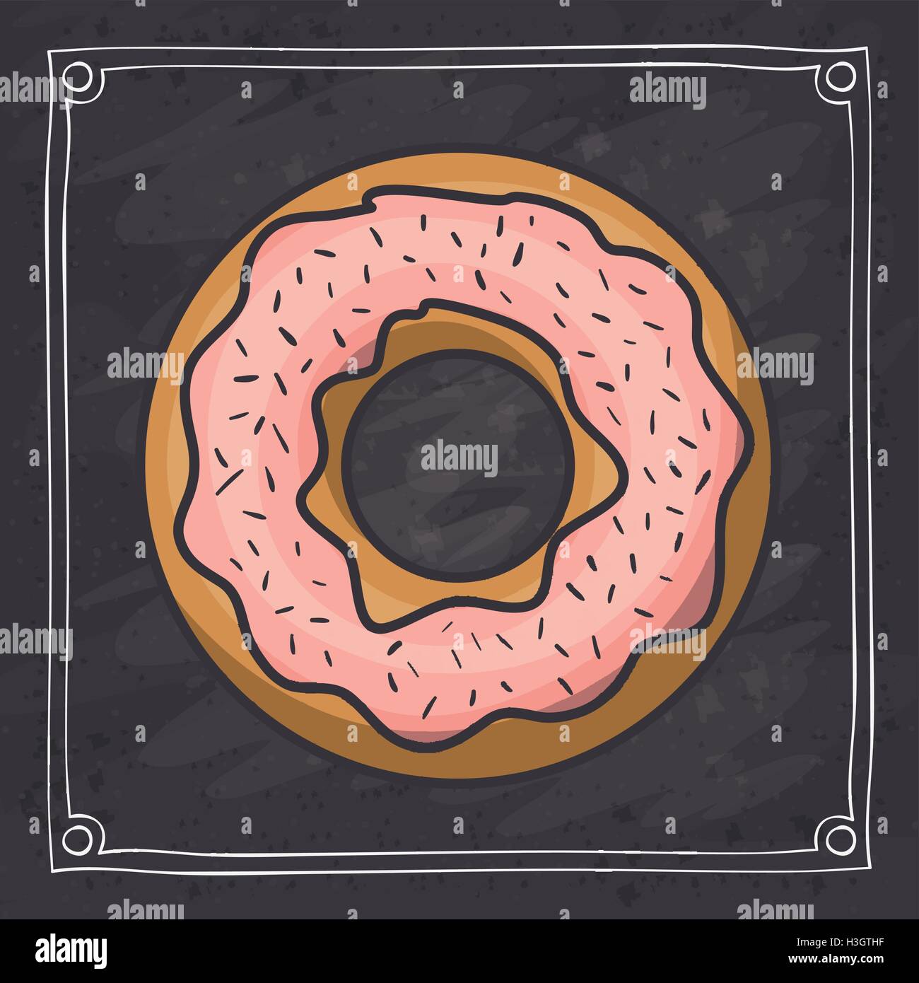 Donut of bakery food design Stock Vector Image & Art - Alamy