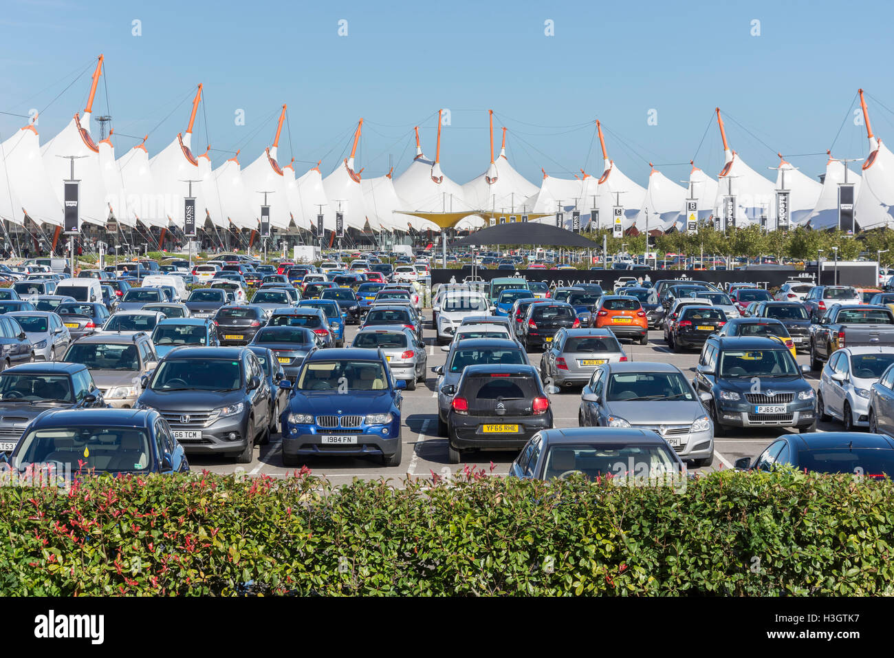Car park at Ashford Designer Outlet, Kimberley Way, Ashford, Kent
