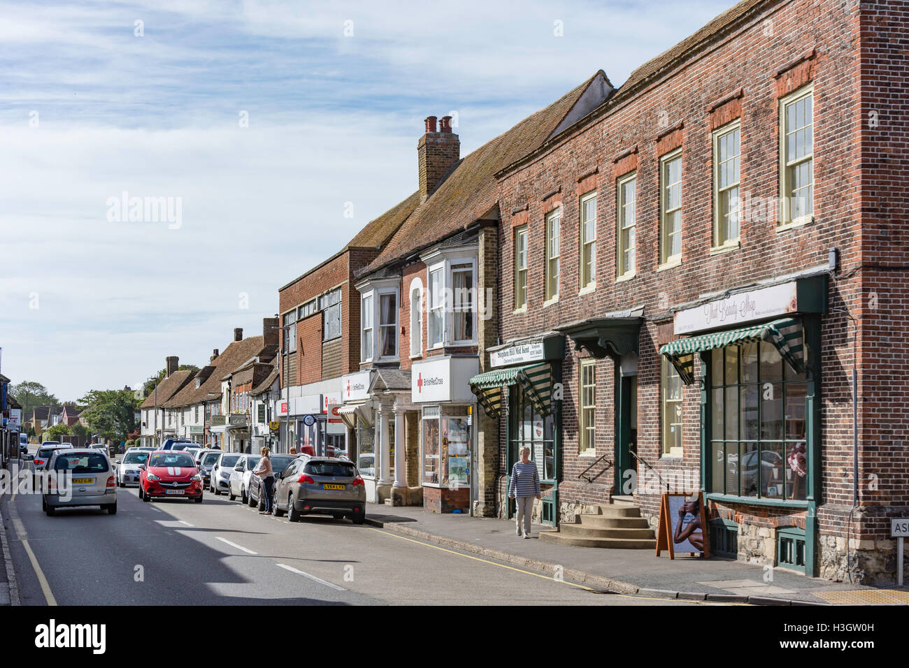 High Street, New Romney, Kent, England, United Kingdom Stock Photo Alamy