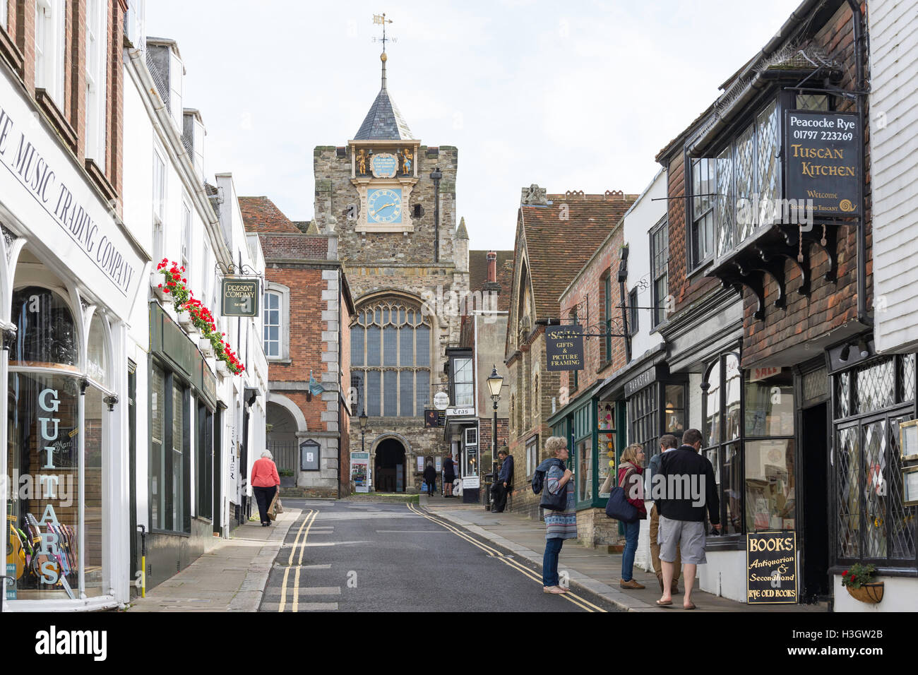 St Mary's Church, Lion Street, Rye, East Sussex, England, United