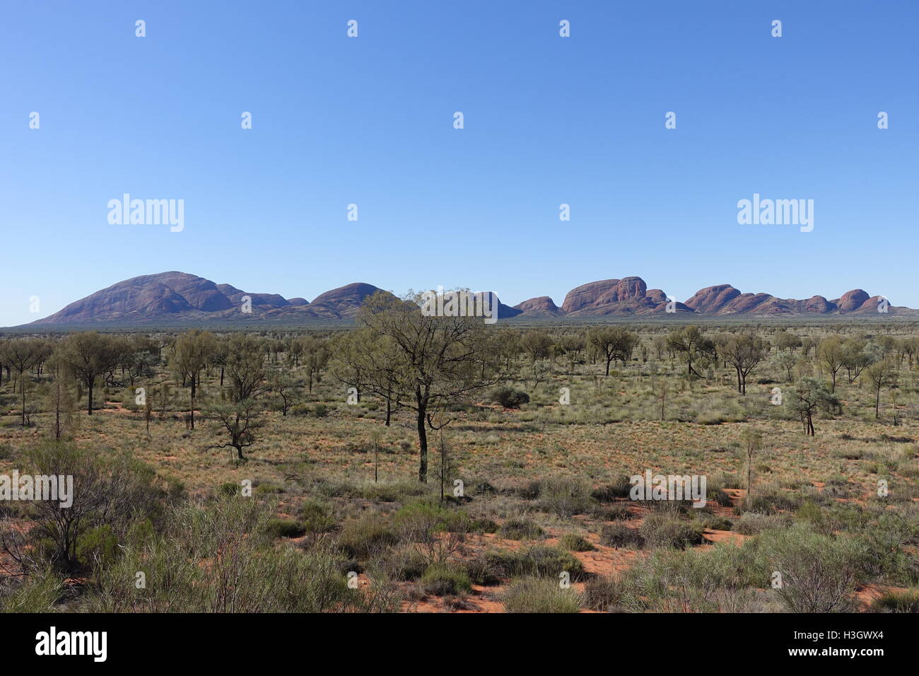 Kata Tjuta Rock Formation in the Northern Territory, Australia Stock Photo