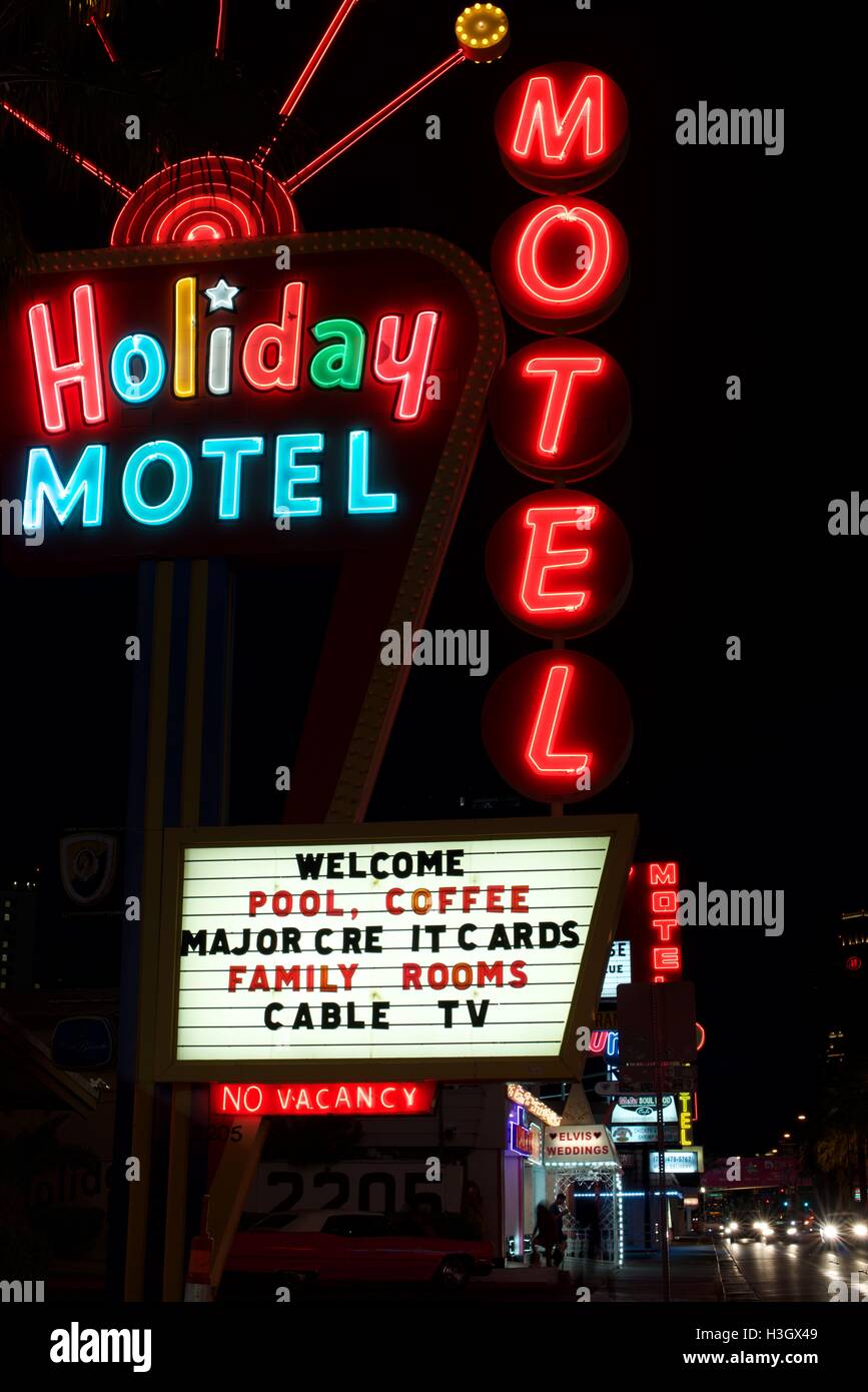 American Neon sign Stock Photo Alamy