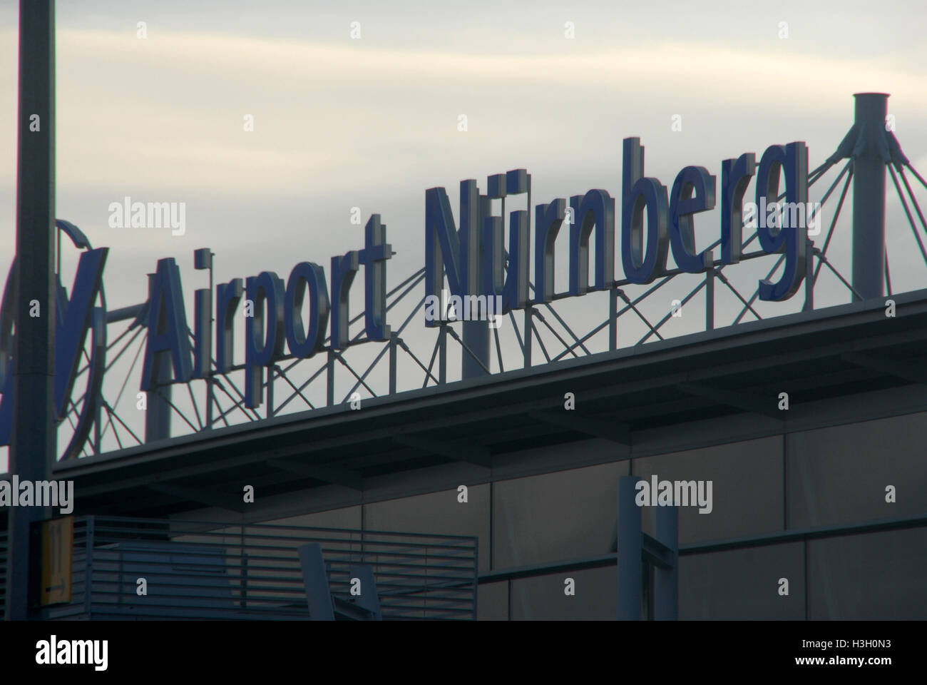 Nuremberg Airport, Nuremberg, Bavaria, Germany Stock Photo