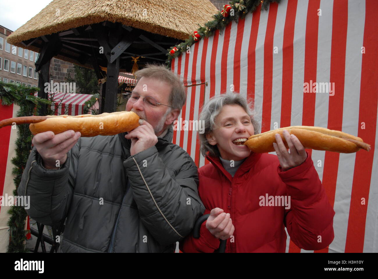 Half a meter sausage hi-res stock photography and images - Alamy