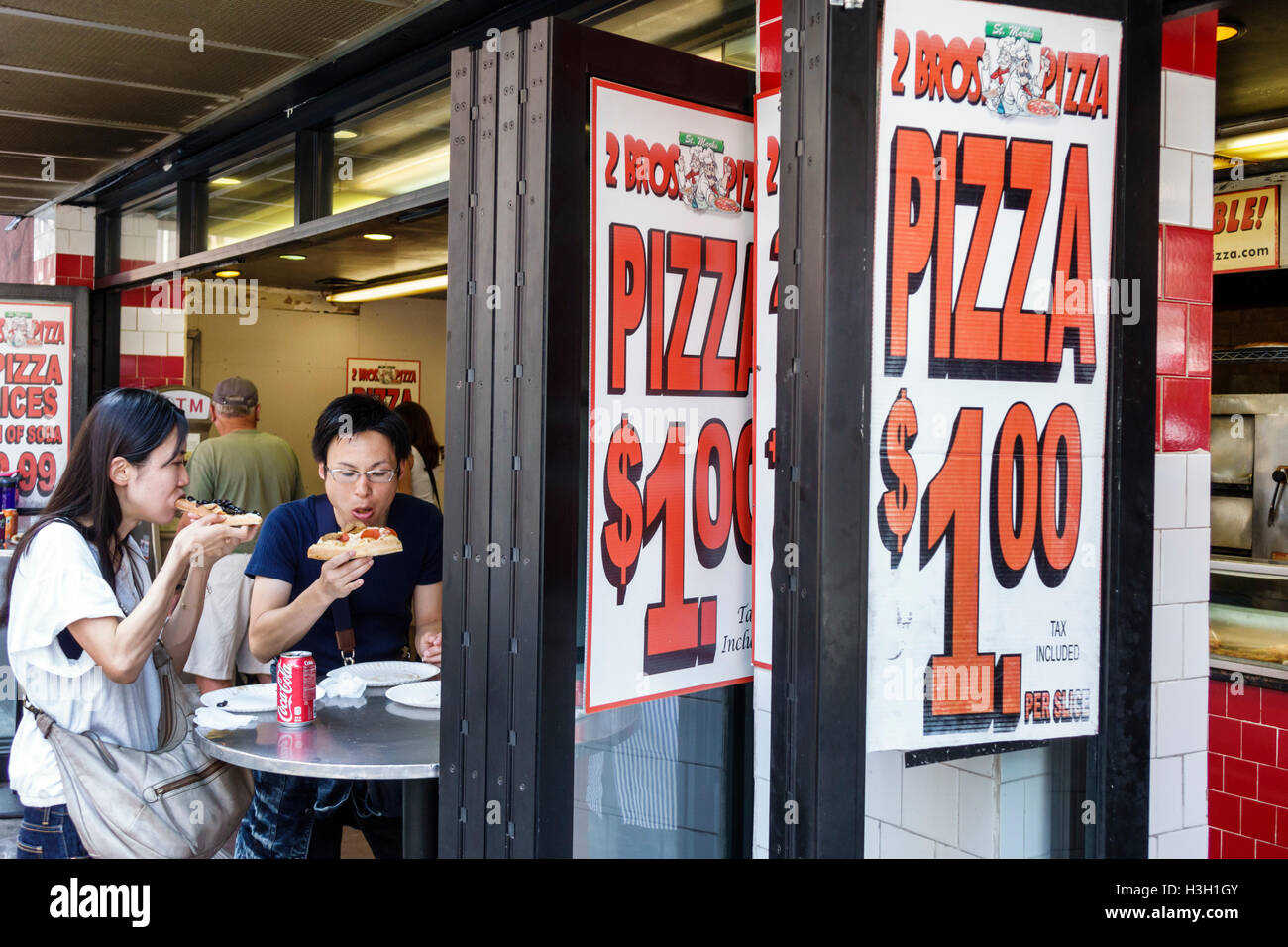 Dollar slice new york hires stock photography and images Alamy
