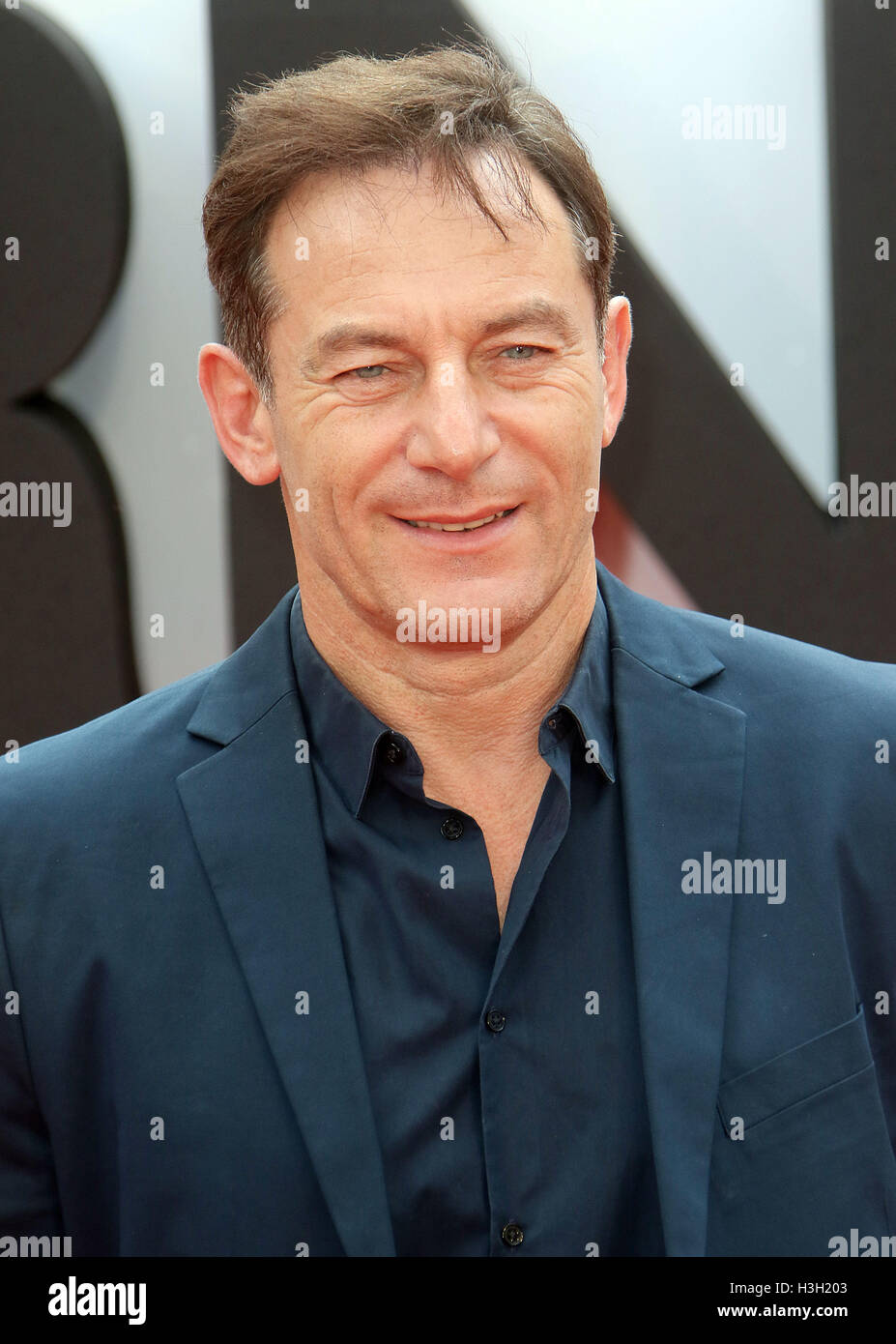 July 11, 2016 - Jason Isaacs attending 'Jason Bourne' European Premiere at Odeon, Leicester Square in London, UK. Stock Photo