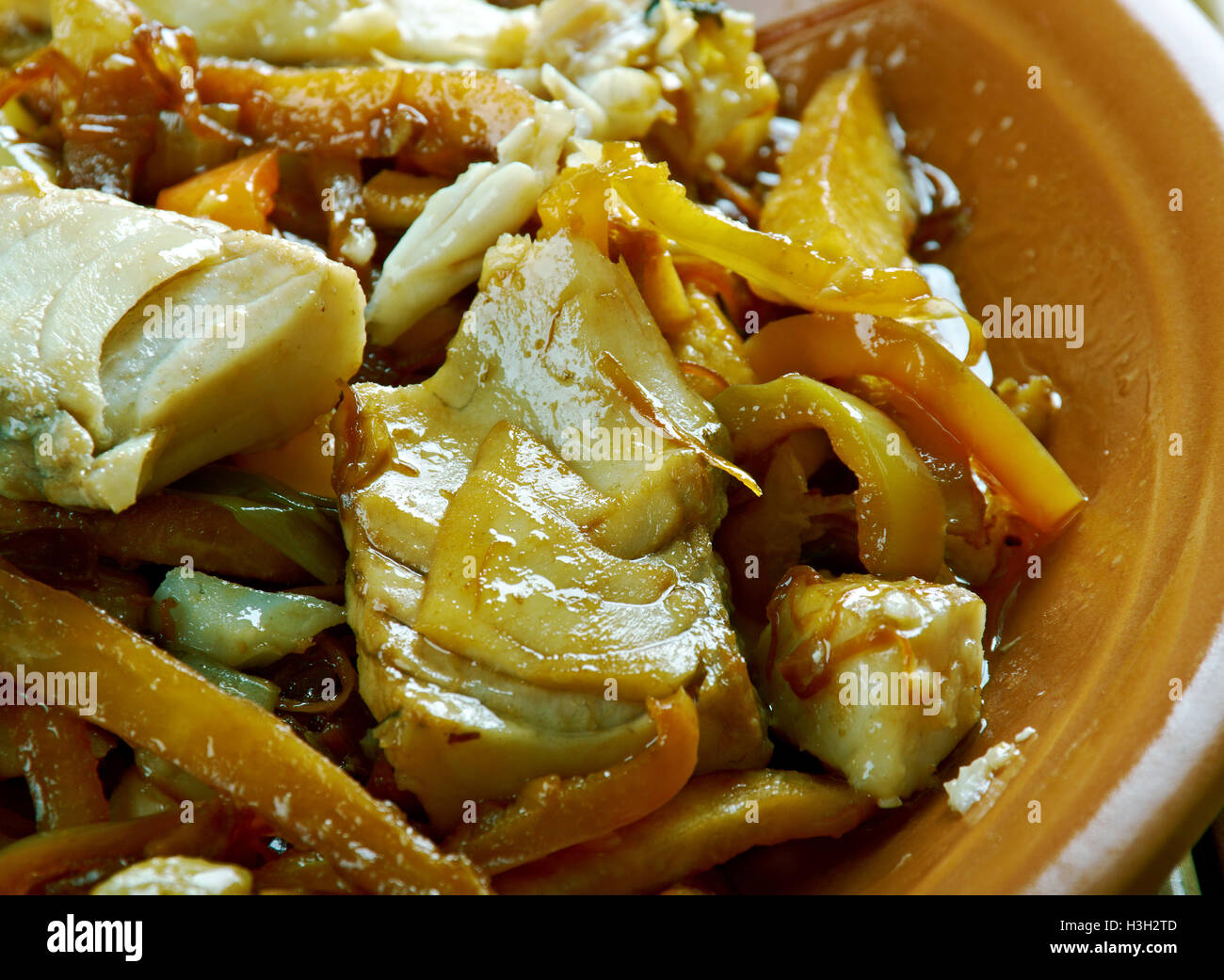 Nanbanzuke Japanese fish dish Stock Photo Alamy