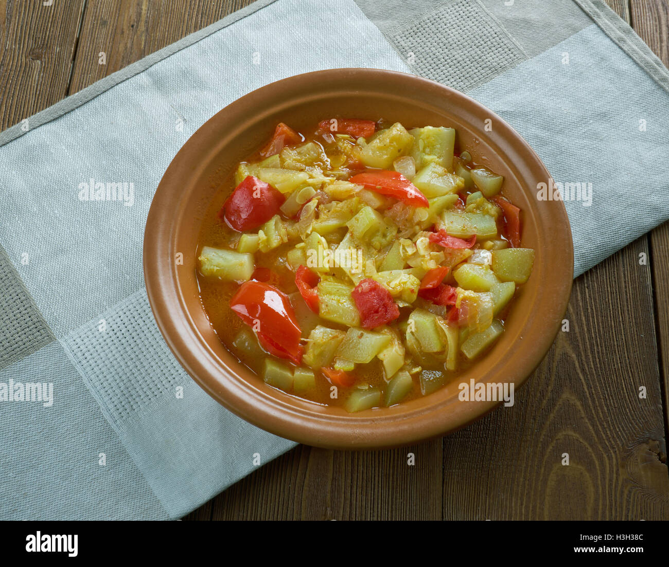 Mixed vegetable kurma.Indian Dish Stock Photo Alamy