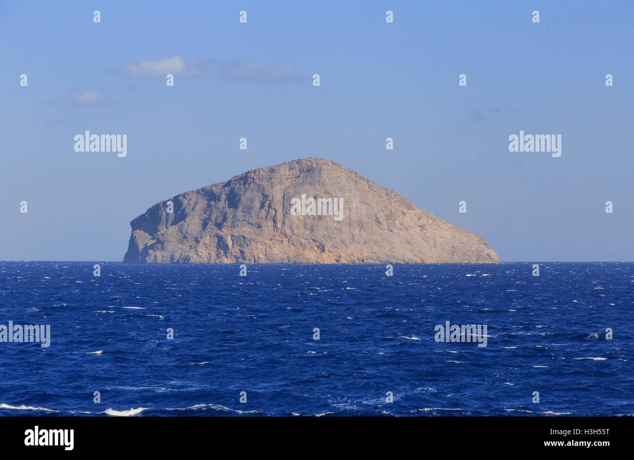 island of Piperi in the Sporades in Greece Stock Photo