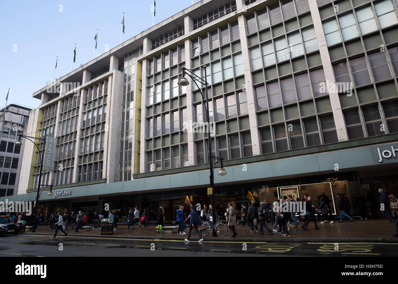 John Lewis Store in Regent Street London Stock Photo Alamy